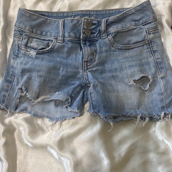denim shorts - Picture 1 of 2